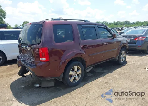 2009 Honda Pilot Exl from USA, damaged, VIN 5FNYF48549B005855